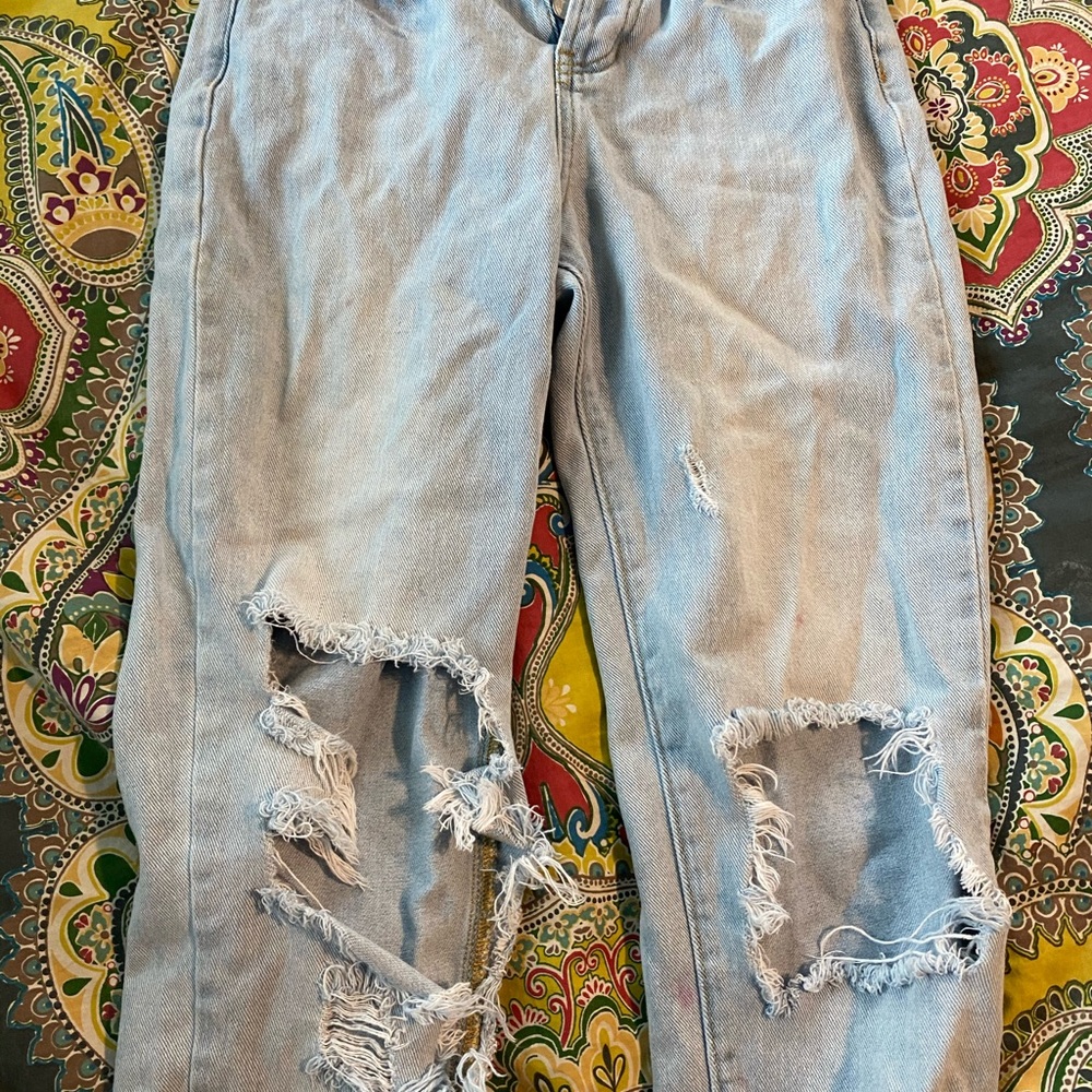 Brandy Melville ripped jeans
